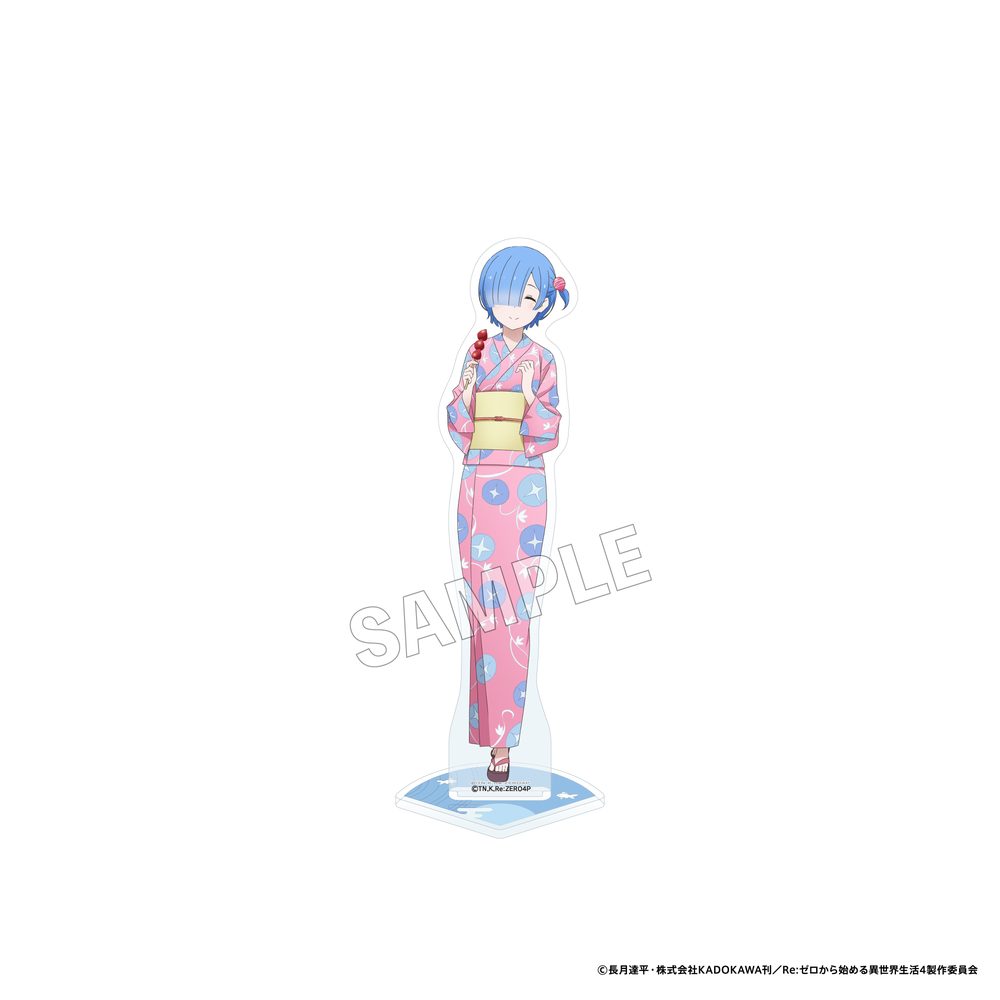 Re:ゼロから始める異世界生活 アクリルスタンドフィギュア お祭りVer. レム ("Re:Zero kara Hajimeru Isekai Seikatsu" Acrylic Stand Figure Festival Ver. Rem)