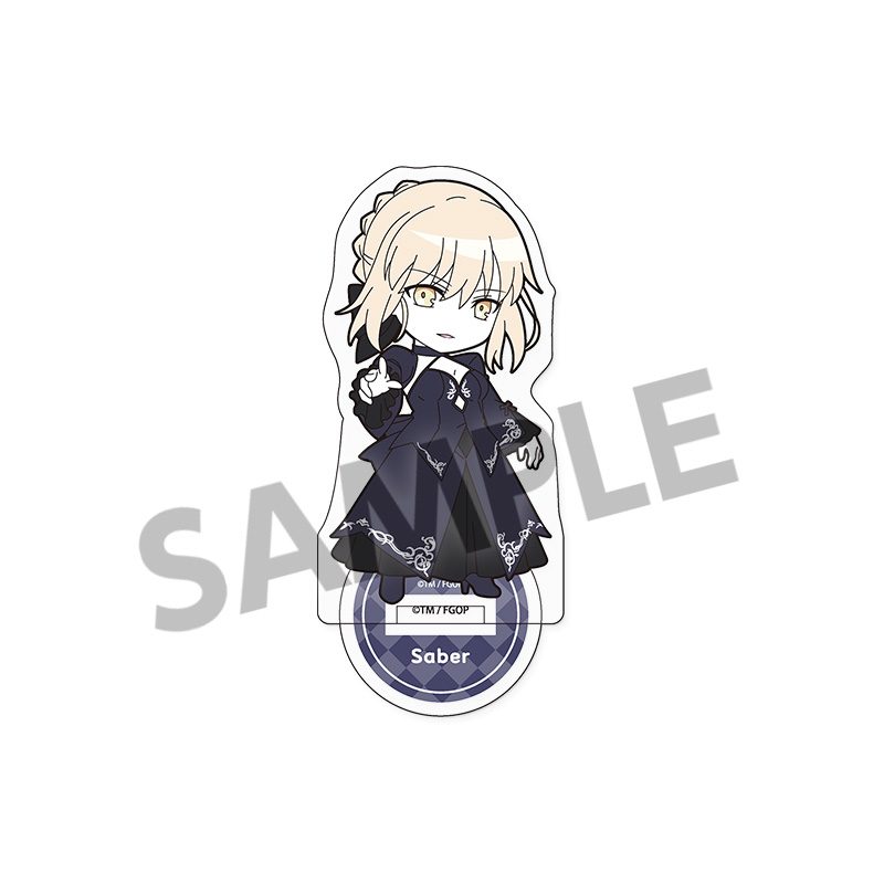 ぴくりる! Fate/Grand Order アクリルスタンド Vol.8 セイバー/アルトリア・ペンドラゴン[オルタ] ドレスVer. (Pikuriru! "Fate/Grand Order" Acrylic Stand Vol. 8 Saber / Altria Pendragon (Alter) Dress Ver.)