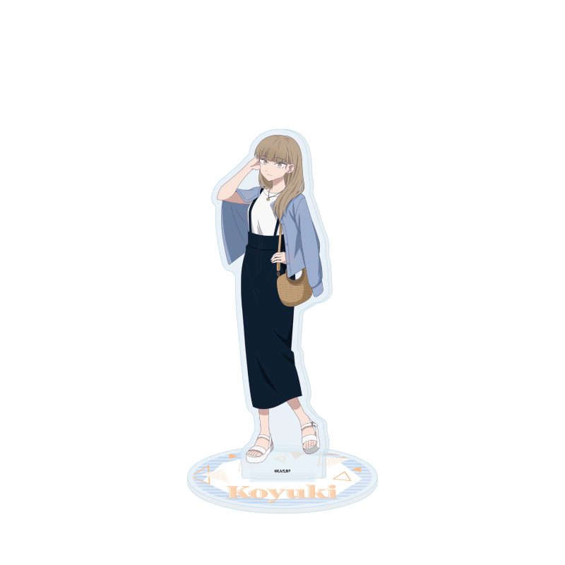 アクリルスタンド 氷の城壁 05 氷川小雪 サスペンダーVer.(描き下ろしイラスト) (Acrylic Stand "THE RAMPARTS OF ICE" 05 Hikawa Koyuki Suspenders Ver. (Original Illustration))