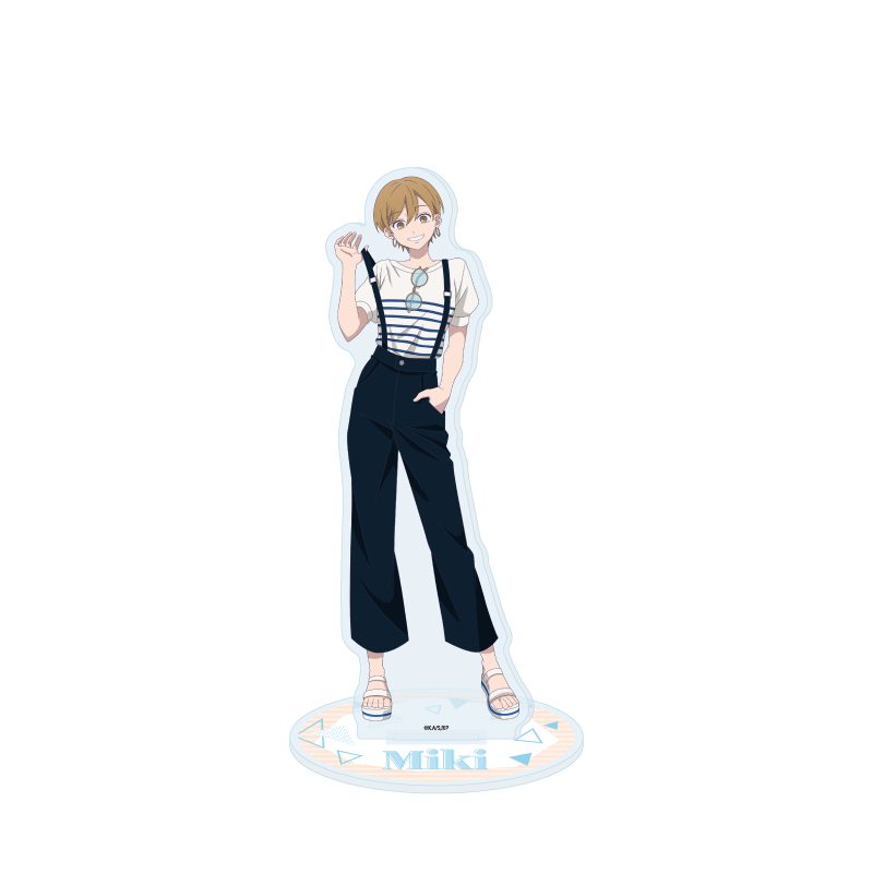 アクリルスタンド 氷の城壁 06 安曇美姫 サスペンダーVer.(描き下ろしイラスト) (Acrylic Stand "THE RAMPARTS OF ICE" 06 Azumi Miki Suspenders Ver. (Original Illustration))