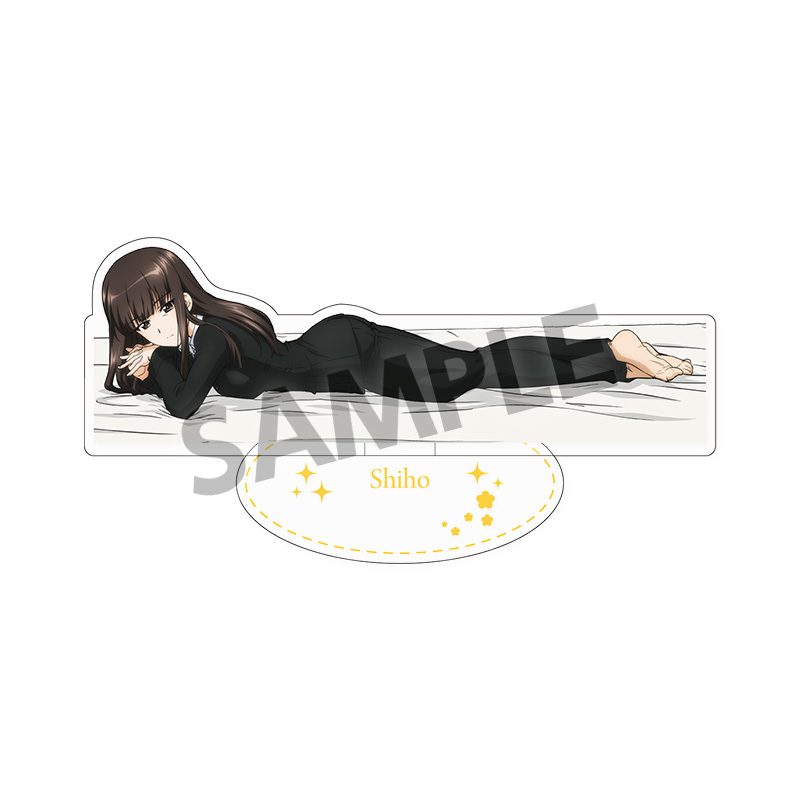 ガールズ&パンツァー 最終章 アクリルスタンド 西住しほ 添い寝A Ver. ("GIRLS und PANZER das Finale" Acrylic Stand Nishizumi Shiho Soine A Ver.)