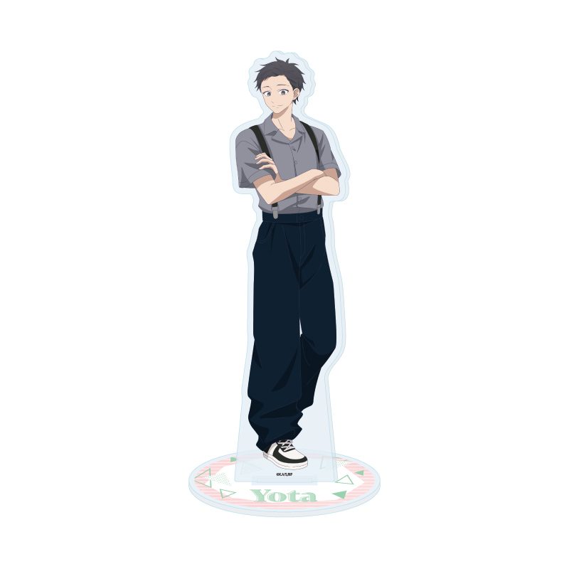 アクリルスタンド 氷の城壁 08 日野陽太 サスペンダーVer.(描き下ろしイラスト) (Acrylic Stand "THE RAMPARTS OF ICE" 08 Hino Yota Suspenders Ver. (Original Illustration))