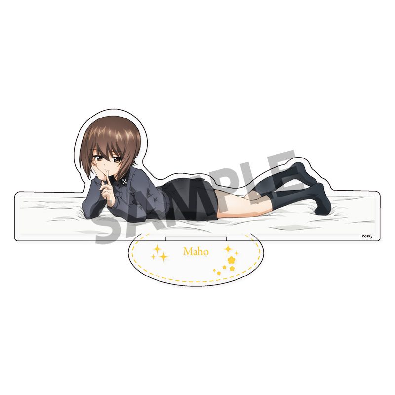 ガールズ&パンツァー 最終章 BIGアクリルスタンド 西住まほ 添い寝A Ver. ("GIRLS und PANZER das Finale" Big Acrylic Stand Nishizumi Maho Soine A Ver.)