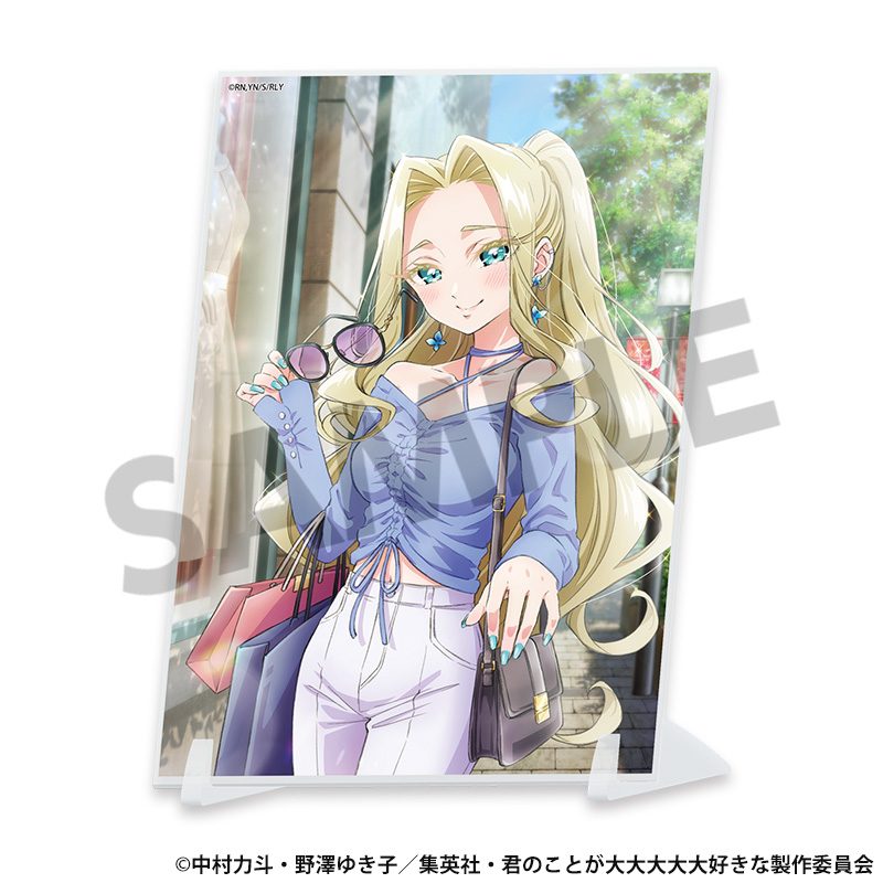 君のことが大大大大大好きな100人の彼女 A6ビジュアルアクリルプレート 美杉美々美 ("The 100 Girlfriends Who Really, Really, Really, Really, Really Love You" A6 Visual Acrylic Plate Utsukushisugi Mimimi)