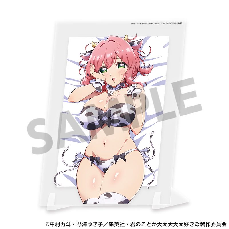 君のことが大大大大大好きな100人の彼女 描き下ろしビジュアルアクリルプレート 花園羽香里 B ("The 100 Girlfriends Who Really, Really, Really, Really, Really Love You" Original Illustration Visual Acrylic Plate Hanazono Hakari B)