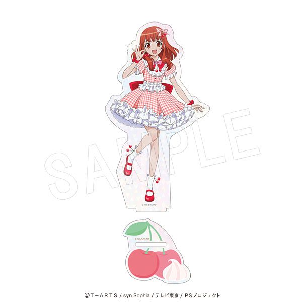 プリティーシリーズ ホロアクリルフィギュアスタンド Fruits gingham Ver. 春音あいら ("Pretty" Series Hologram Acrylic Figure Stand Fruits Gingham Ver. Harune Aira)