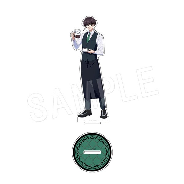 プルガトリウムの夜 アクリルスタンド ウェイトレスVer. 佐々羅透李 ("Night of Purgatorium" Acrylic Stand Waitress Ver. Sasara Tori)