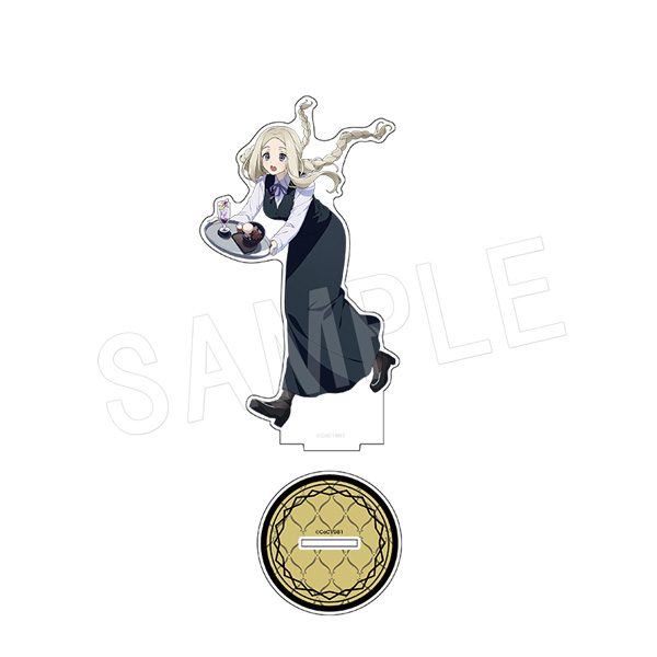 プルガトリウムの夜 アクリルスタンド ウェイトレスVer. 立浪紫音 ("Night of Purgatorium" Acrylic Stand Waitress Ver. Tatsunami Shion)