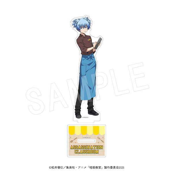 暗殺教室 アクリルフィギュアスタンド 100時間カレーコラボVer. 潮田渚(店員) ("Assassination Classroom" Acrylic Figure Stand 100 Hours Curry Collaboration Ver. Shiota Nagisa (Clerk))