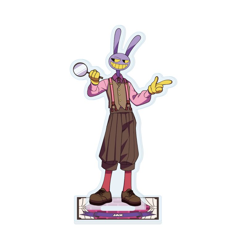 アクリルスタンド アメイジング・デジタル・サーカス 12 ジャックス 探偵Ver.(描き起こしイラスト) (Acrylic Stand "The Amazing Digital Circus" 12 Jax Detective Ver. (Original Illustration))