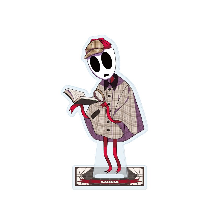 アクリルスタンド アメイジング・デジタル・サーカス 15 ガングル 探偵Ver.(描き起こしイラスト) (Acrylic Stand "The Amazing Digital Circus" 15 Gangle Detective Ver. (Original Illustration))