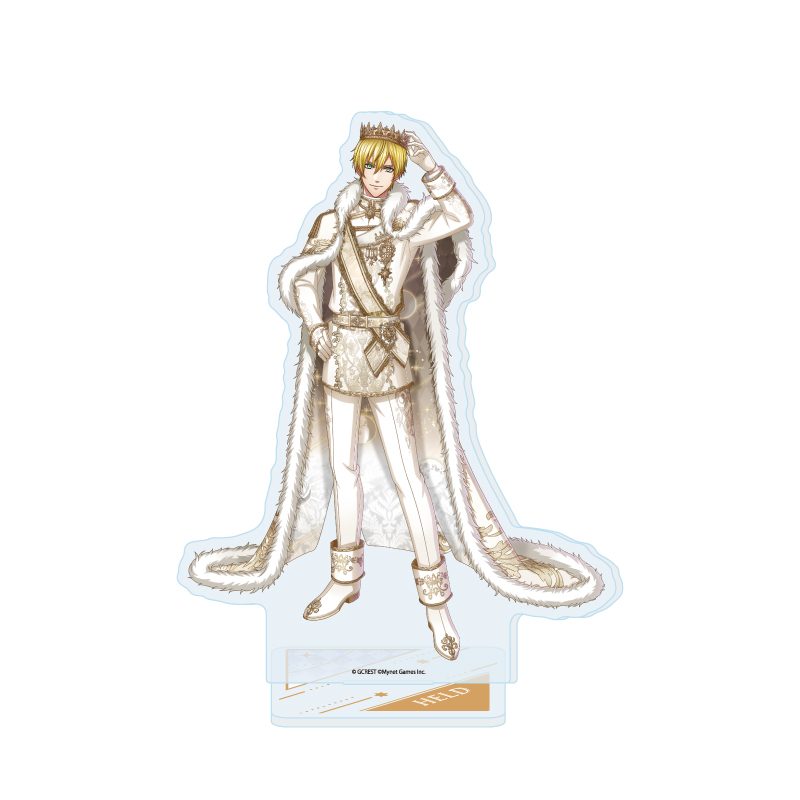 アクリルスタンド 夢王国と眠れる100人の王子様 154 ヘルト(公式イラスト) (Acrylic Stand "100 Sleeping Princes and the Kingdom of Dreams" 154 Held (Official Illustration))