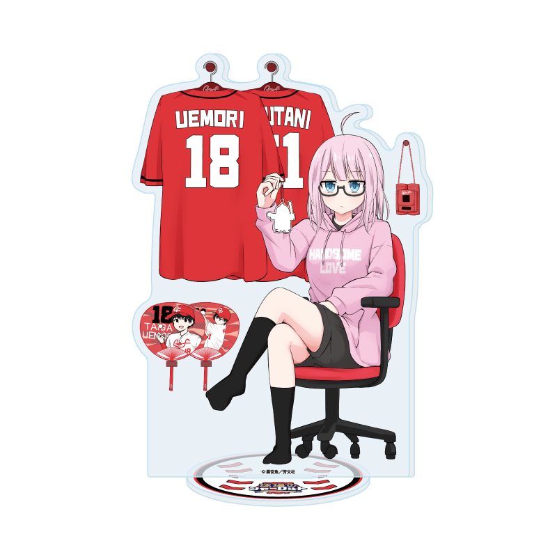 アクリルスタンド 球場のシャーロット 02 B(公式イラスト) (Acrylic Stand "Stadium Charlotte" 02 B (Official Illustration))