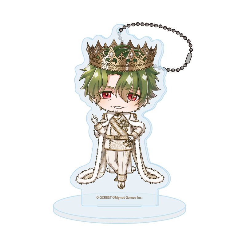 アクリルスタンドキーホルダー 夢王国と眠れる100人の王子様 113 ジェイ(ミニキャライラスト) (Acrylic Stand Key Chain "100 Sleeping Princes and the Kingdom of Dreams" 113 Jay (Mini Character Illustration))