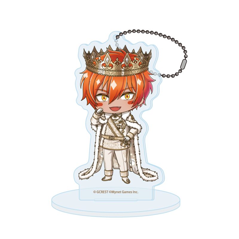 アクリルスタンドキーホルダー 夢王国と眠れる100人の王子様 122 ランダ(ミニキャライラスト) (Acrylic Stand Key Chain "100 Sleeping Princes and the Kingdom of Dreams" 122 Randa (Mini Character Illustration))