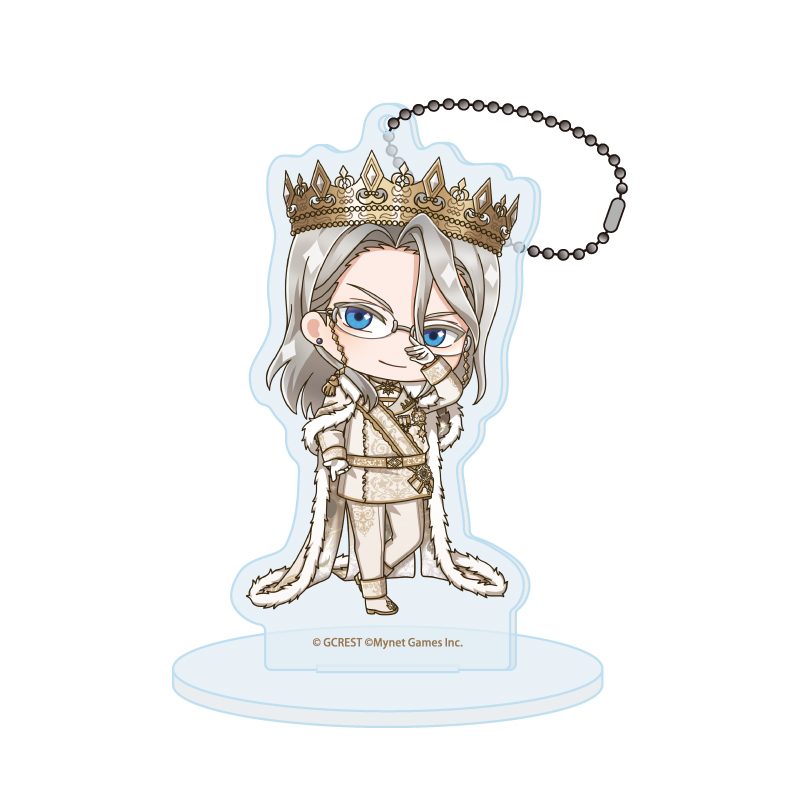 アクリルスタンドキーホルダー 夢王国と眠れる100人の王子様 126 フリッツ(ミニキャライラスト) (Acrylic Stand Key Chain "100 Sleeping Princes and the Kingdom of Dreams" 126 Frites (Mini Character Illustration))