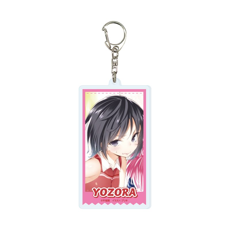 デカアクリルキーホルダー 僕は友達が少ない 01 三日月夜空(公式イラスト) (Deka Acrylic Key Chain "Haganai: I Don't Have Many Friends" 01 Mikazuki Yozora (Official Illustration))