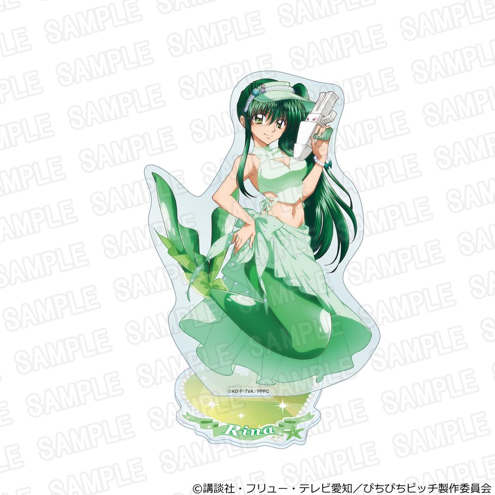 マーメイドメロディー ぴちぴちピッチ BIGアクリルスタンドフィギュア スプラッシュパーティーVer. リナ ("Mermaid Melody Pichi Pichi Pitch" Big Acrylic Stand Figure Splash Party Ver. Rina)