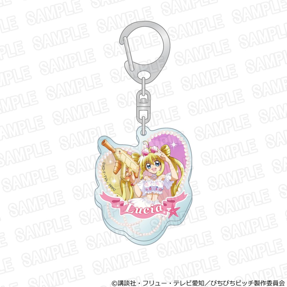 マーメイドメロディー ぴちぴちピッチ アクリルキーホルダー スプラッシュパーティーVer. るちあ ("Mermaid Melody Pichi Pichi Pitch" Acrylic Key Chain Splash Party Ver. Lucia)