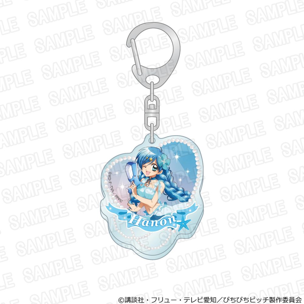 マーメイドメロディー ぴちぴちピッチ アクリルキーホルダー スプラッシュパーティーVer. 波音 ("Mermaid Melody Pichi Pichi Pitch" Acrylic Key Chain Splash Party Ver. Hanon)