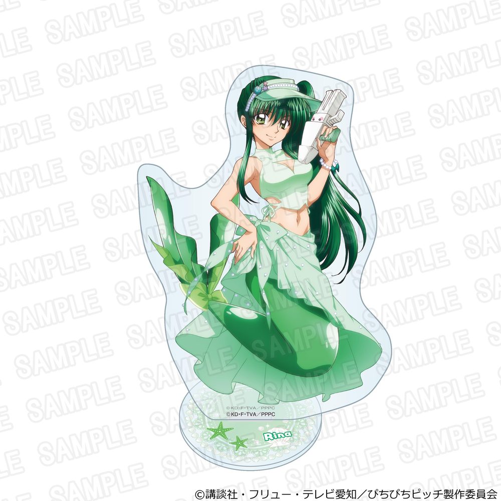 マーメイドメロディー ぴちぴちピッチ アクリルスタンドフィギュア スプラッシュパーティーVer. リナ ("Mermaid Melody Pichi Pichi Pitch" Acrylic Stand Figure Splash Party Ver. Rina)