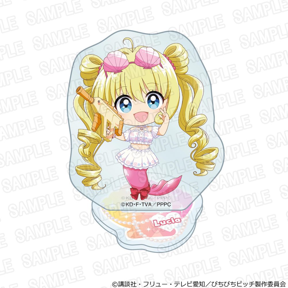 マーメイドメロディー ぴちぴちピッチ ミニアクリルスタンドフィギュア スプラッシュパーティーVer. るちあ ミニ ("Mermaid Melody Pichi Pichi Pitch" Mini Acrylic Stand Figure Splash Party Ver. Lucia Mini)