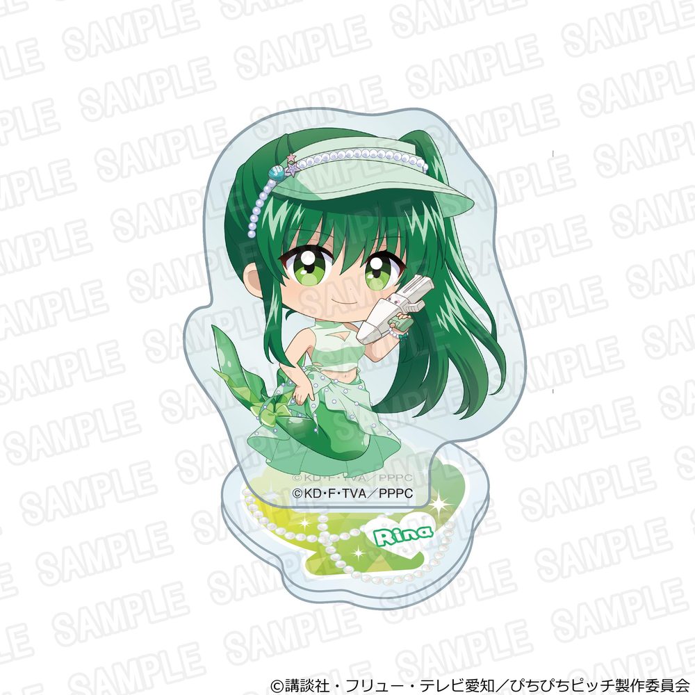 マーメイドメロディー ぴちぴちピッチ ミニアクリルスタンドフィギュア スプラッシュパーティーVer. リナ ミニ ("Mermaid Melody Pichi Pichi Pitch" Mini Acrylic Stand Figure Splash Party Ver. Rina Mini)