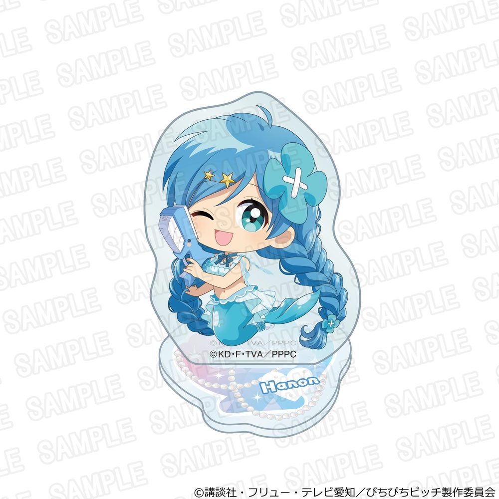 マーメイドメロディー ぴちぴちピッチ ミニアクリルスタンドフィギュア スプラッシュパーティーVer. 波音 ミニ ("Mermaid Melody Pichi Pichi Pitch" Mini Acrylic Stand Figure Splash Party Ver. Hanon Mini)
