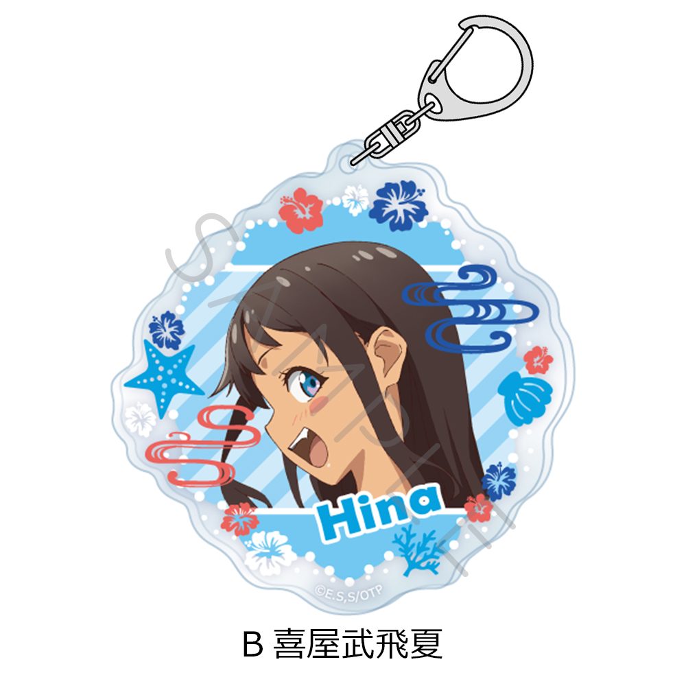 沖縄で好きになった子が方言すぎてツラすぎる アクリルキーホルダー B 喜屋武飛夏 ("Okitsura: Fell in Love with an Okinawan Girl, but I Just Wish I Know What She's Saying" Acrylic Key Chain B Kyan Hina)
