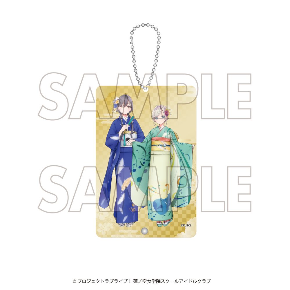 ラブライブ!蓮ノ空女学院スクールアイドルクラブ×加賀友禅こらぼ 第三弾 カードケース Edel Note ("Love Live! Hasu no Sora Jogakuin School Idol Club" x Kaga Yuzen Collaboration Vol. 3 Card Case Edel Note)