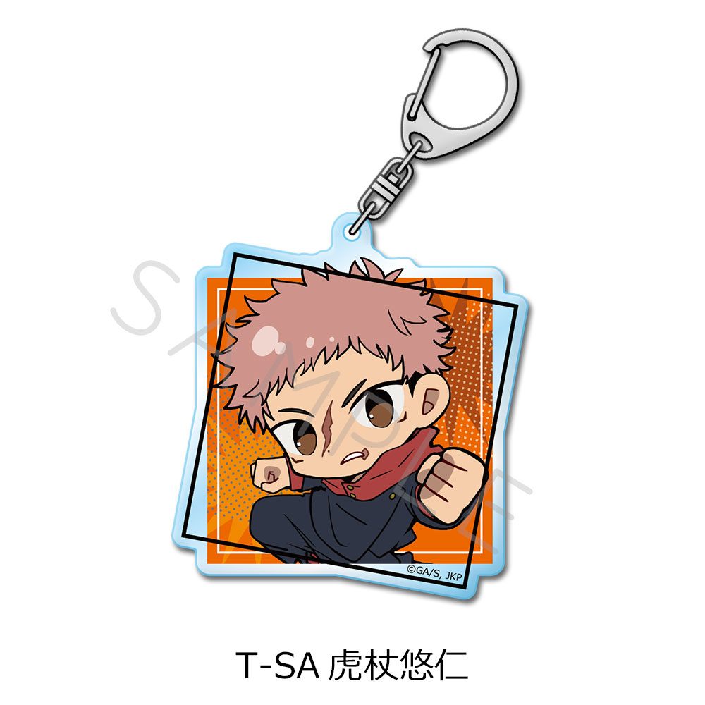 呪術廻戦 第3期 死滅回游 第4弾 アクリルキーホルダー T-SA 虎杖悠仁 ("Jujutsu Kaisen" Season 3 Culling Game Vol. 4 Acrylic Key Chain T-SA Itadori Yuji)