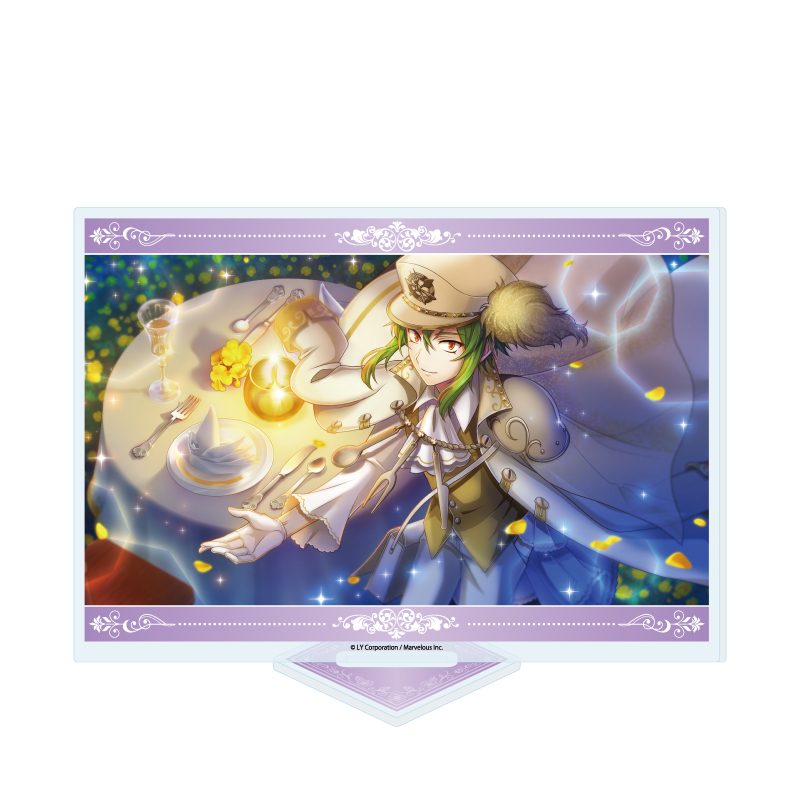 アクリルスタンド 千銃士 23 カトラリー(公式イラスト) (Acrylic Stand "Senjyushi The Thousand Noble Musketeers" 23 Cutlery (Official Illustration))