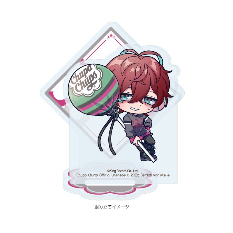 アクリルスタンドプレート ヒプノシスマイク -Division Rap Battle-×チュッパチャプス 12 観音坂独歩(ミニキャライラスト) (Acrylic Stand Plate "Hypnosismic -Division Rap Battle-" x Chupa Chups 12 Kannonzaka Doppo (Mini Character Illustration))
