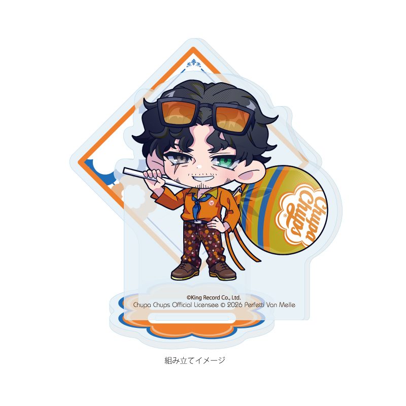 アクリルスタンドプレート ヒプノシスマイク -Division Rap Battle-×チュッパチャプス 15 天谷奴零(ミニキャライラスト) (Acrylic Stand Plate "Hypnosismic -Division Rap Battle-" x Chupa Chups 15 Amayado Rei (Mini Character Illustration))