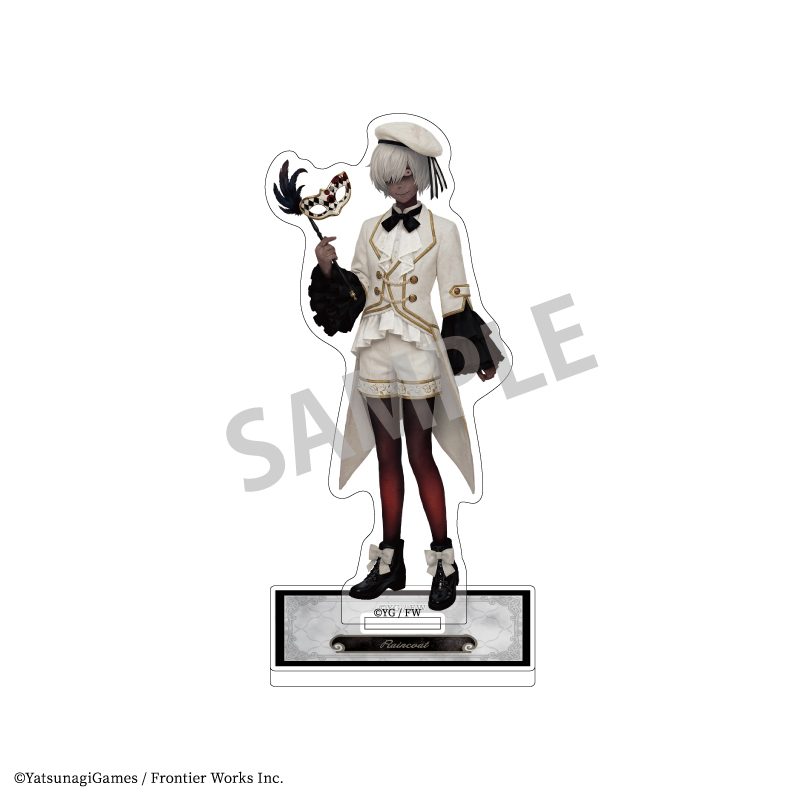文字化化 アクリルスタンド レインコート 貴族パーティー ("Homicipher" Acrylic Stand Phantom in a Raincoat Noble Party)