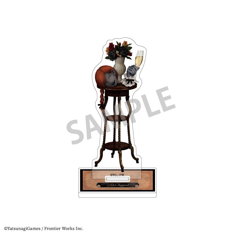 文字化化 アクリルスタンド 生首 貴族パーティー ("Homicipher" Acrylic Stand Mr. Chopped Noble Party)