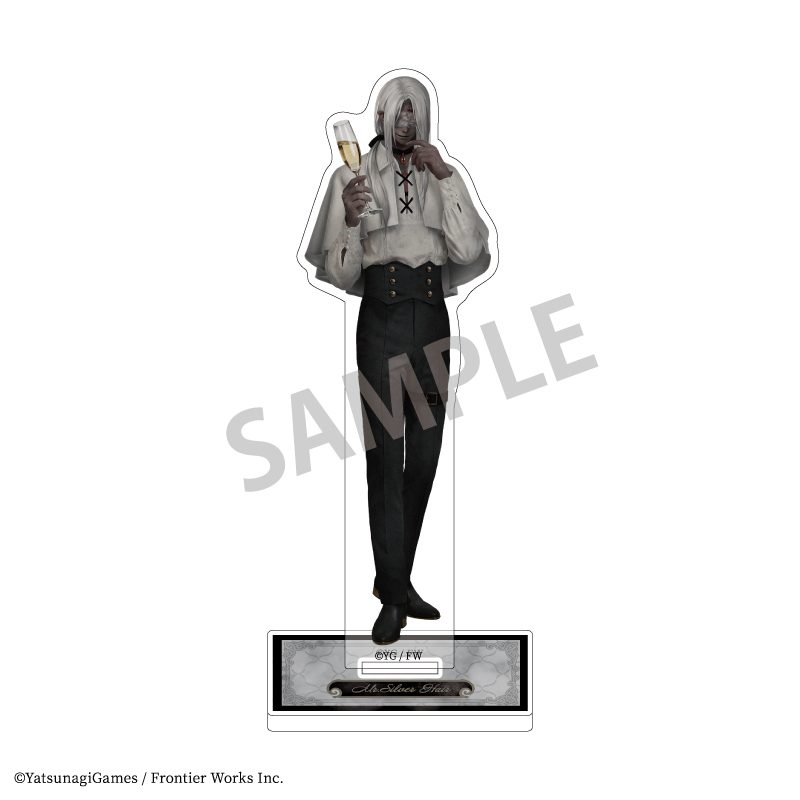 文字化化 アクリルスタンド 銀髪の男 貴族パーティー ("Homicipher" Acrylic Stand Mr. Silvair Noble Party)