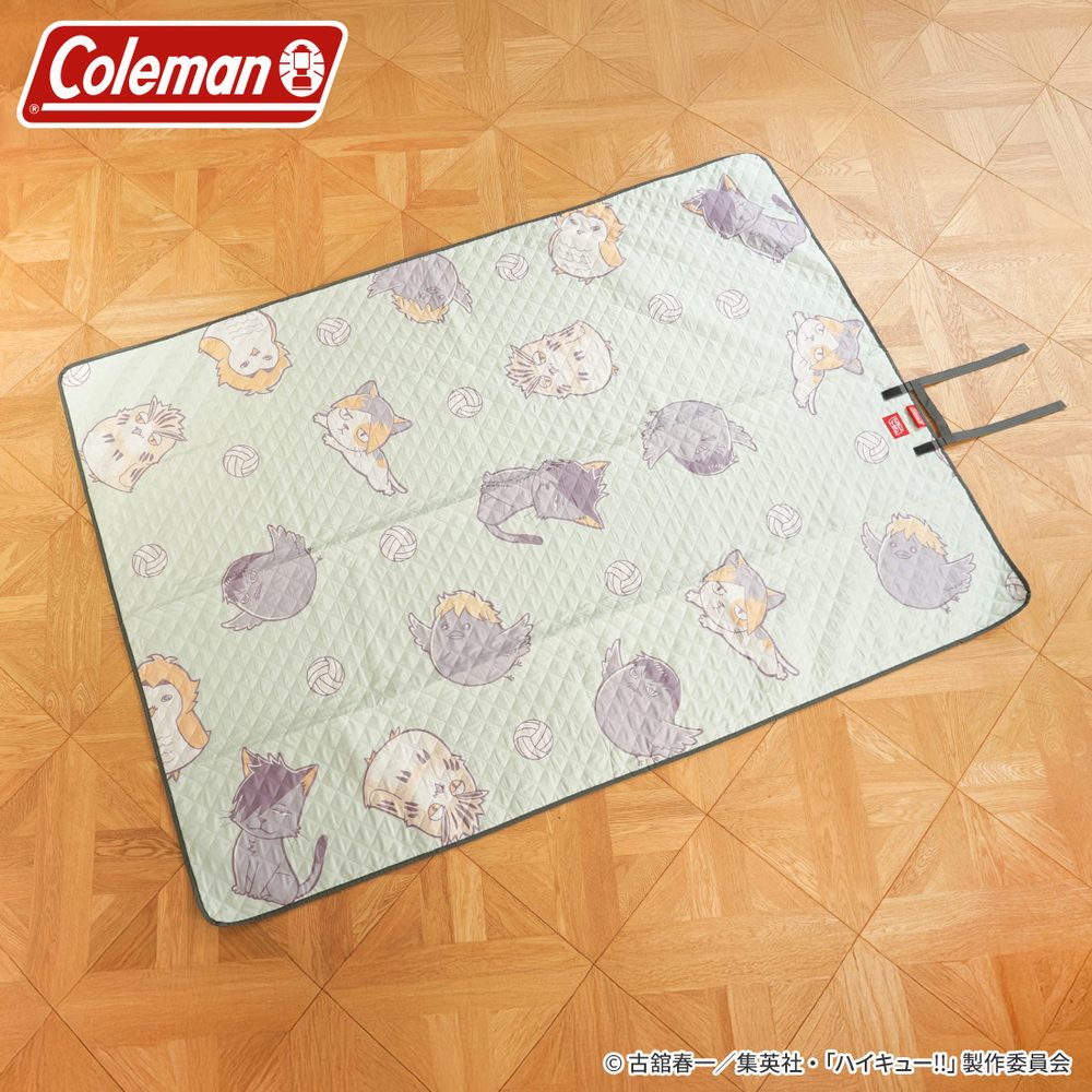 ハイキュー!!×Coleman 合宿BBQ Coleman ピクニックマット ("Haikyu!!" x Coleman Training Camp BBQ Coleman Picnic Mat)