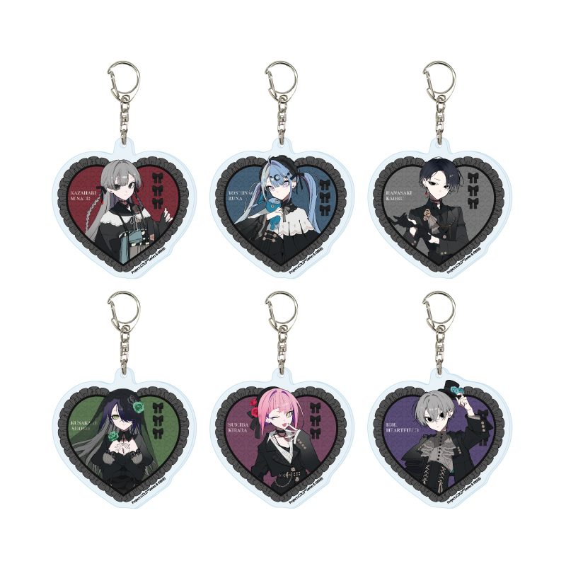 アクリルキーホルダー Project:;COLD シリーズ 01 描き下ろしイラスト (Acrylic Key Chain "Project:;COLD" Series 01 Original Illustration)