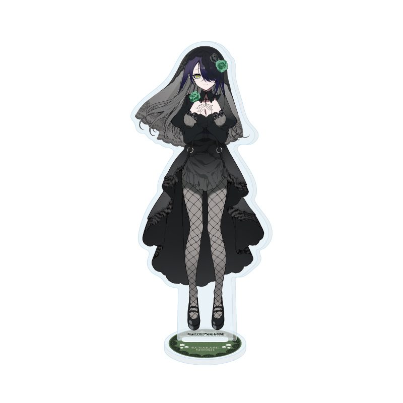 アクリルスタンド Project:;COLD シリーズ 04 日下部祥子 ゴシックVer.(描き下ろしイラスト) (Acrylic Stand "Project:;COLD" Series 04 Kusakabe Shoko Gothic Ver. (Original Illustration))
