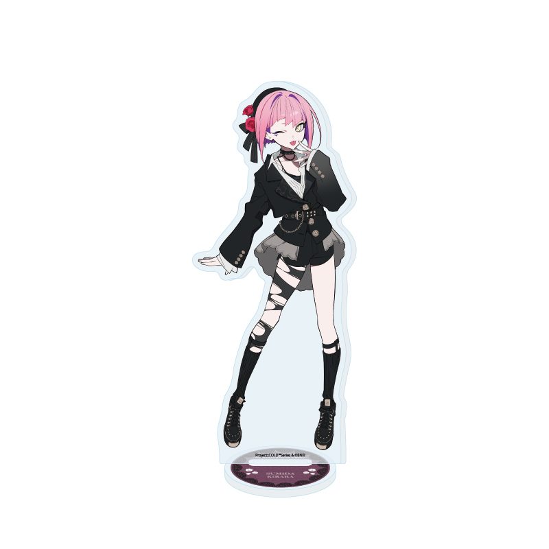 アクリルスタンド Project:;COLD シリーズ 05 墨田季楽々 ゴシックVer.(描き下ろしイラスト) (Acrylic Stand "Project:;COLD" Series 05 Sumida Kirara Gothic Ver. (Original Illustration))
