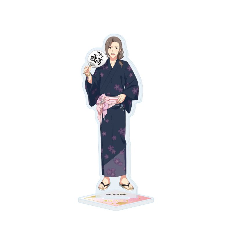 アクリルスタンド アイドルマスター SideM 46 渡辺みのり 浴衣Ver.(描き下ろしイラスト) (Acrylic Stand "The Idolmaster SideM" 46 Watanabe Minori Yukata Ver. (Original Illustration))