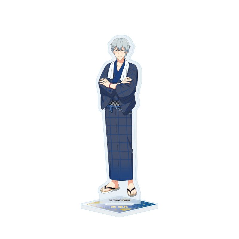 アクリルスタンド アイドルマスター SideM 48 硲道夫 浴衣Ver.(描き下ろしイラスト) (Acrylic Stand "The Idolmaster SideM" 48 Hazama Michio Yukata Ver. (Original Illustration))