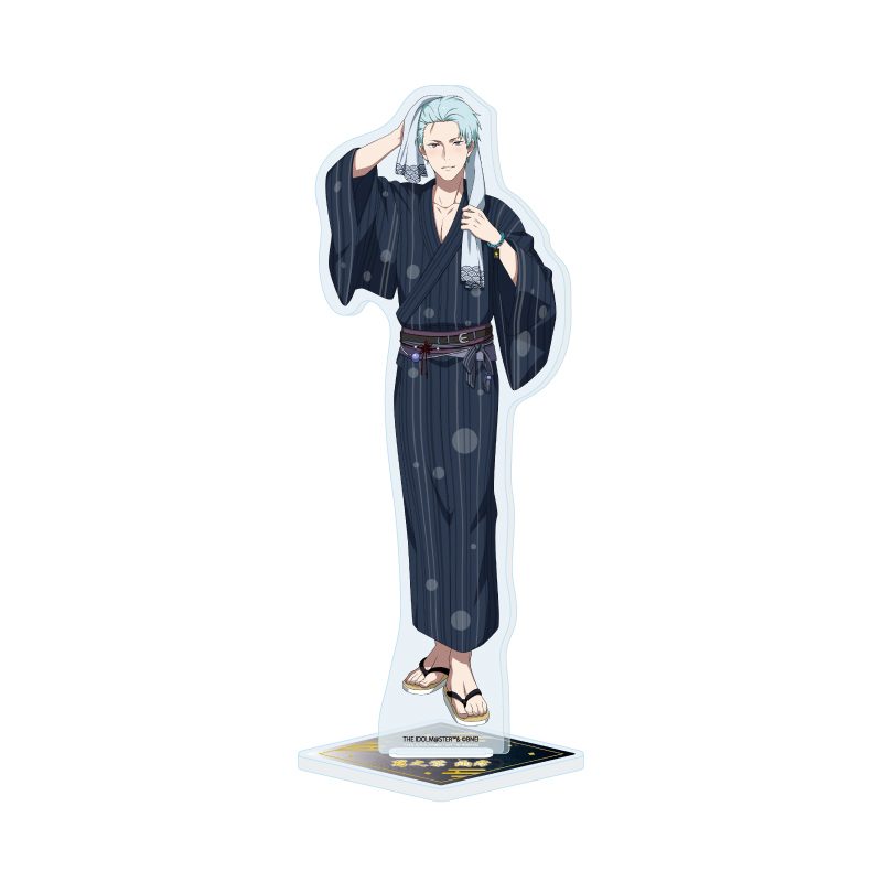アクリルスタンド アイドルマスター SideM 50 葛之葉雨彦 浴衣Ver.(描き下ろしイラスト) (Acrylic Stand "The Idolmaster SideM" 50 Kuzunoha Amehiko Yukata Ver. (Original Illustration))