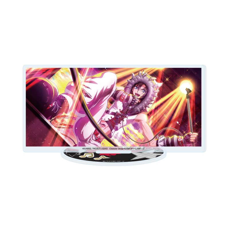 アクリルスタンド コードギアス 反逆のルルーシュ ロストストーリーズ 17 パワフル・シンガーA(公式イラスト) (Acrylic Stand "Code Geass Lelouch of the Rebellion Lost Stories" 17 Powerful Singer A (Official Illustration))