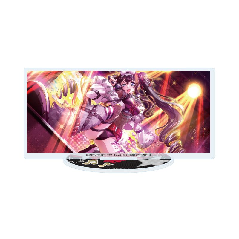 アクリルスタンド コードギアス 反逆のルルーシュ ロストストーリーズ 18 パワフル・シンガーB(公式イラスト) (Acrylic Stand "Code Geass Lelouch of the Rebellion Lost Stories" 18 Powerful Singer B (Official Illustration))