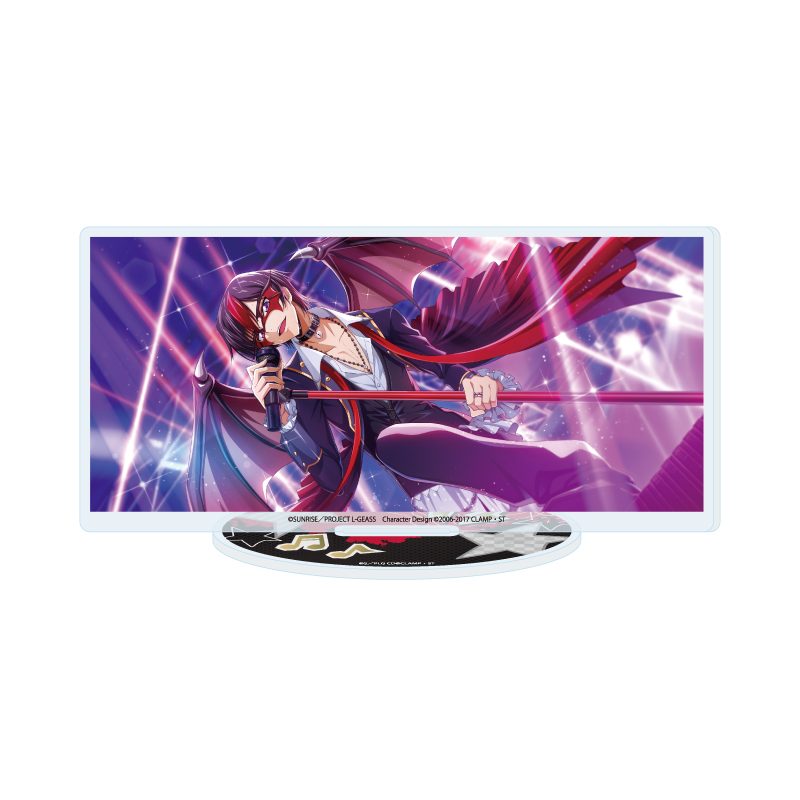 アクリルスタンド コードギアス 反逆のルルーシュ ロストストーリーズ 19 ベルベット・ボイス(公式イラスト) (Acrylic Stand "Code Geass Lelouch of the Rebellion Lost Stories" 19 Velvet Voice (Official Illustration))