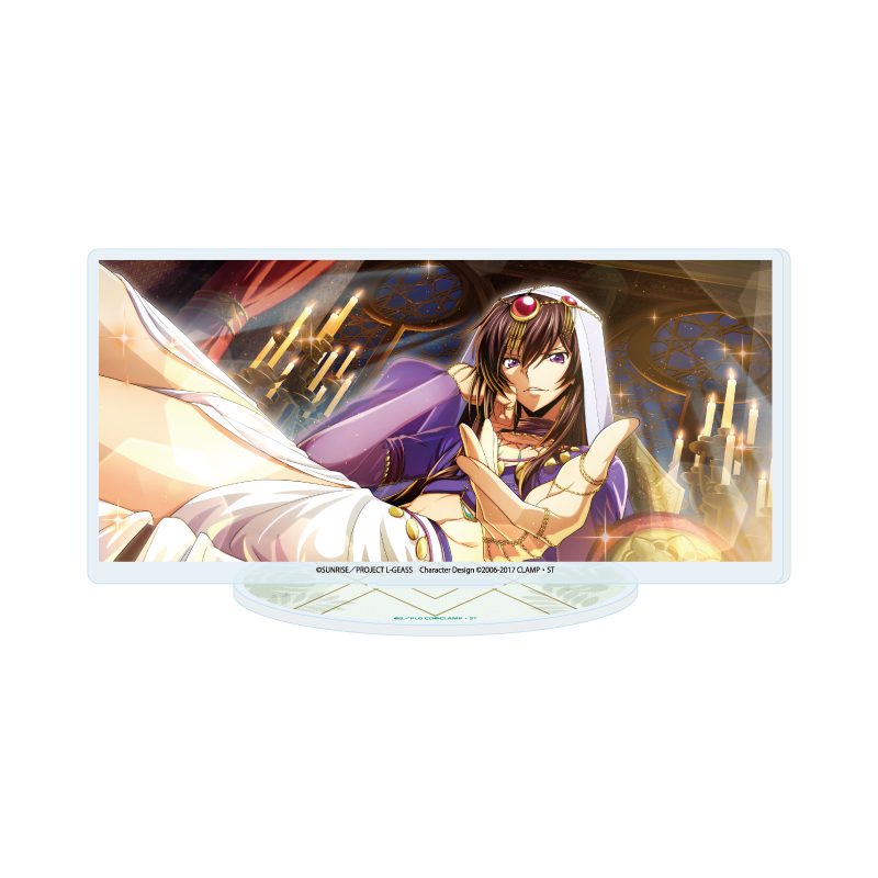 アクリルスタンド コードギアス 反逆のルルーシュ ロストストーリーズ 23 大陸随一の踊り手?(公式イラスト) (Acrylic Stand "Code Geass Lelouch of the Rebellion Lost Stories" 23 The Continent's Best Dancer? (Official Illustration))