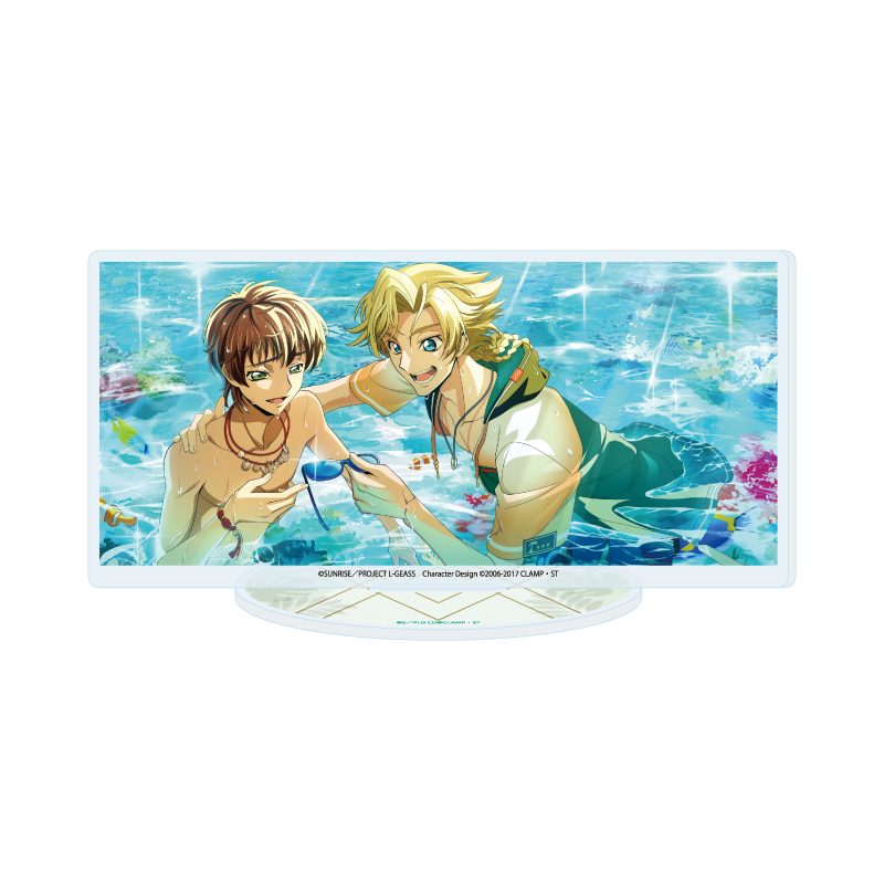 アクリルスタンド コードギアス 反逆のルルーシュ ロストストーリーズ 26 はしゃいだ夏の落とし物(公式イラスト) (Acrylic Stand "Code Geass Lelouch of the Rebellion Lost Stories" 26 Lost Item From a Fun Summer (Official Illustration))