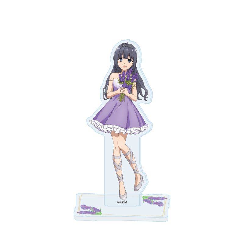 アクリルスタンド青春ブタ野郎シリーズ 11 牧之原翔子 フラワードレスVer.(描き下ろしイラスト) (Acrylic Stand "Rascal Does Not Dream" Series 11 Makinohara Shoko Flower Dress Ver. (Original Illustration))